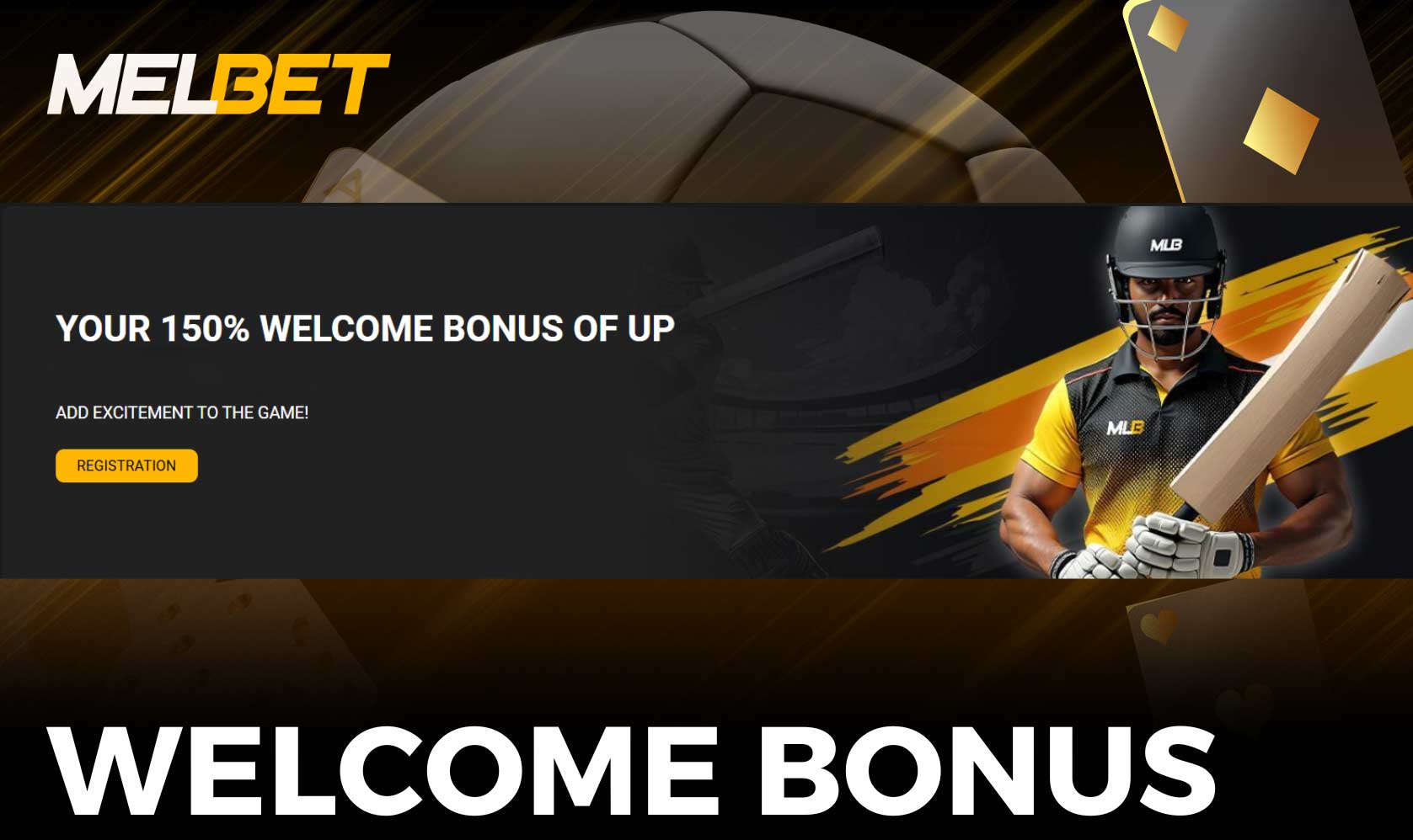 Welcome Bonus in Melbet