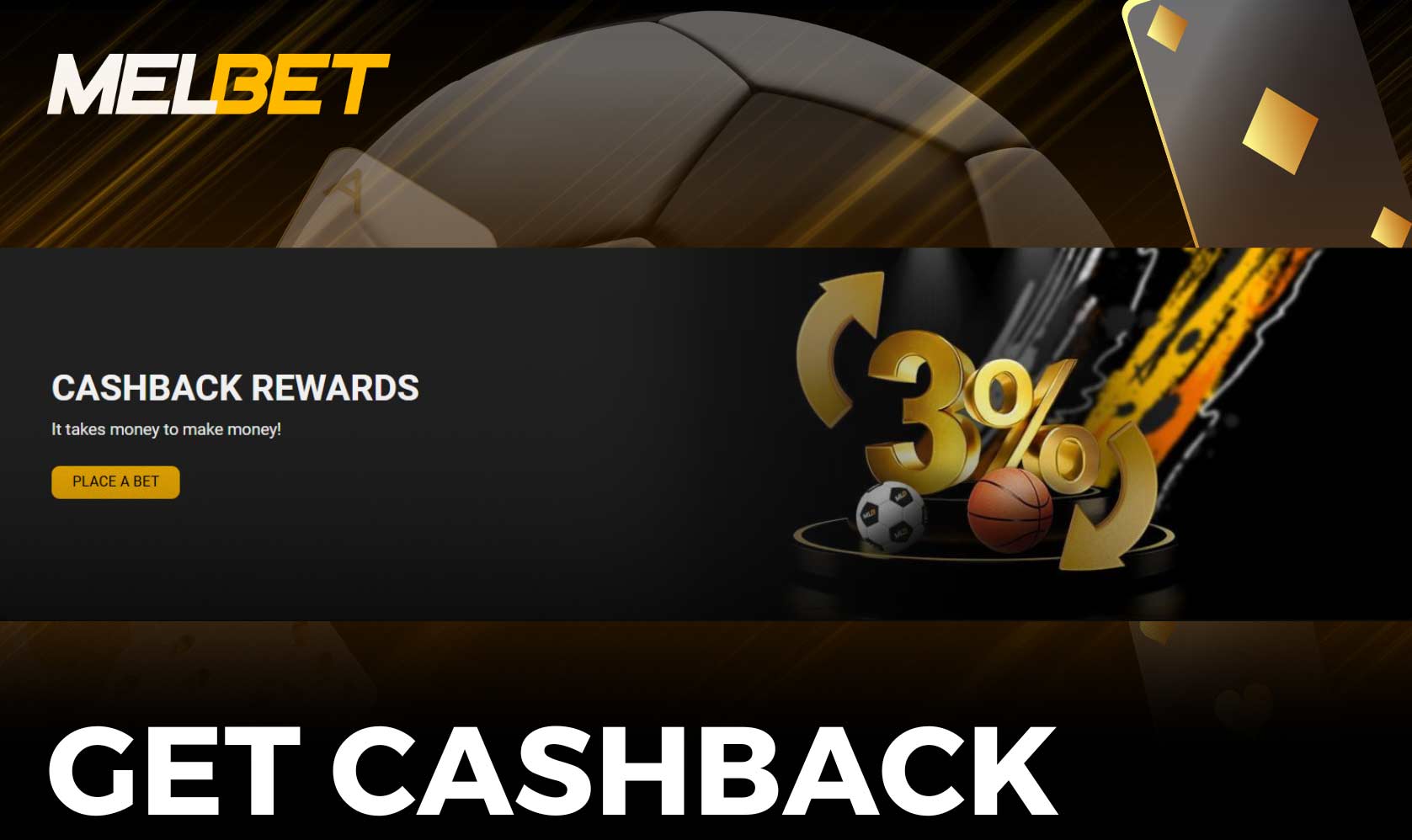 Get Cashback on Losses Melbet