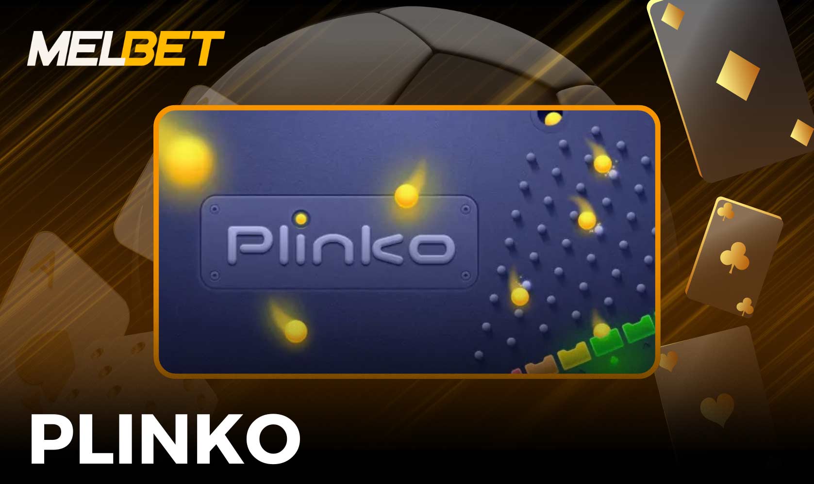 Melbet Plinko online game
