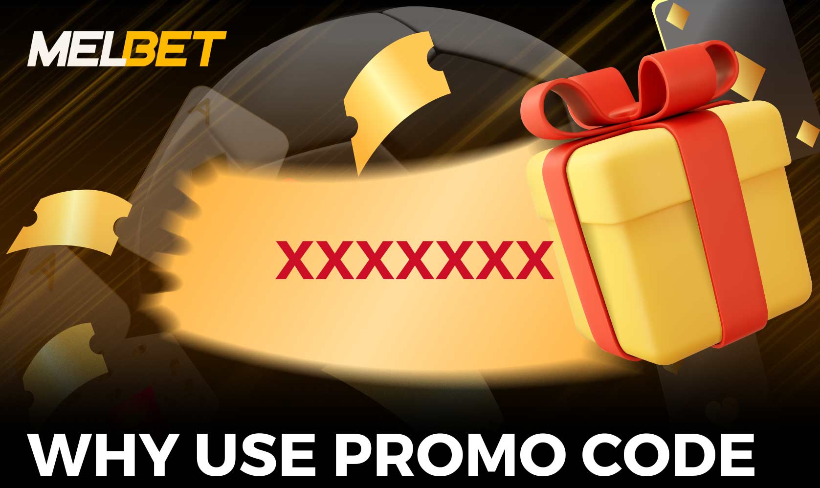 A Melbet promo code gives you real money and gifts